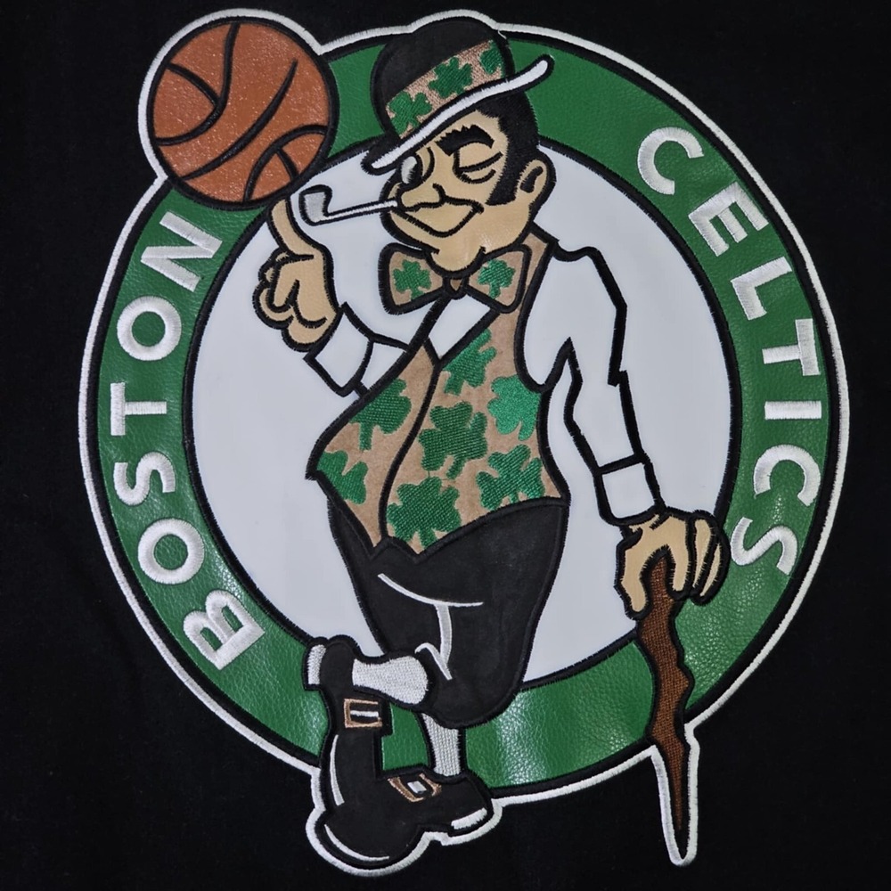 Boston Celtics Vintage Y2K Jeff Hamilton Reversible Jacket - Picture 7 of 11